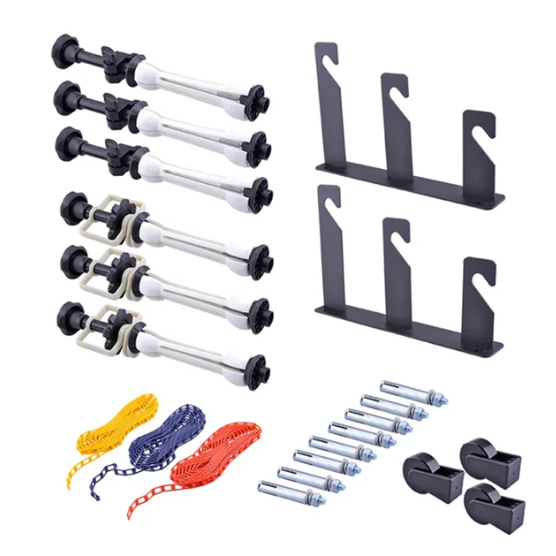 Neewer 3-Roller Wall Mounting Manual Backdrop Support System