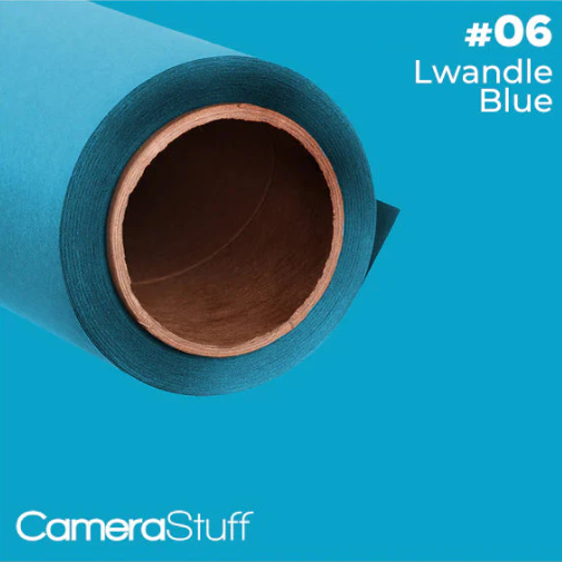 Camerastuff Seamless Paper Backdrop no06 Lwandle Blue