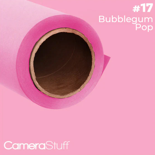 Camerastuff Seamless Paper Backdrop no17 Bubblegum Pop Pink