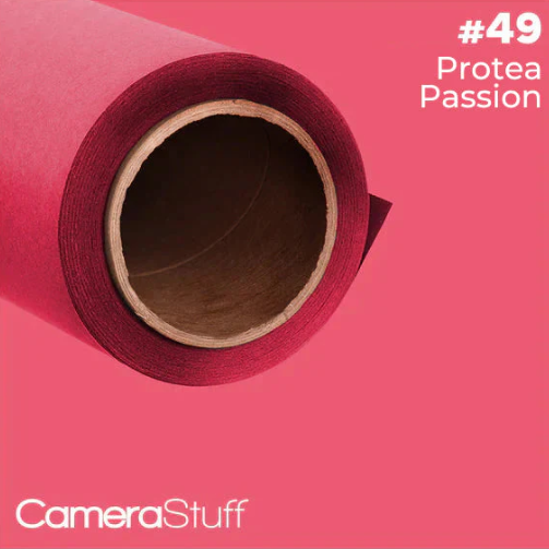 Camerastuff Seamless Paper Backdrop no49 Protea Passion Pink
