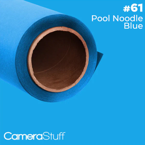 Camerastuff Seamless Paper Backdrop no61 Pool Noodle Blue