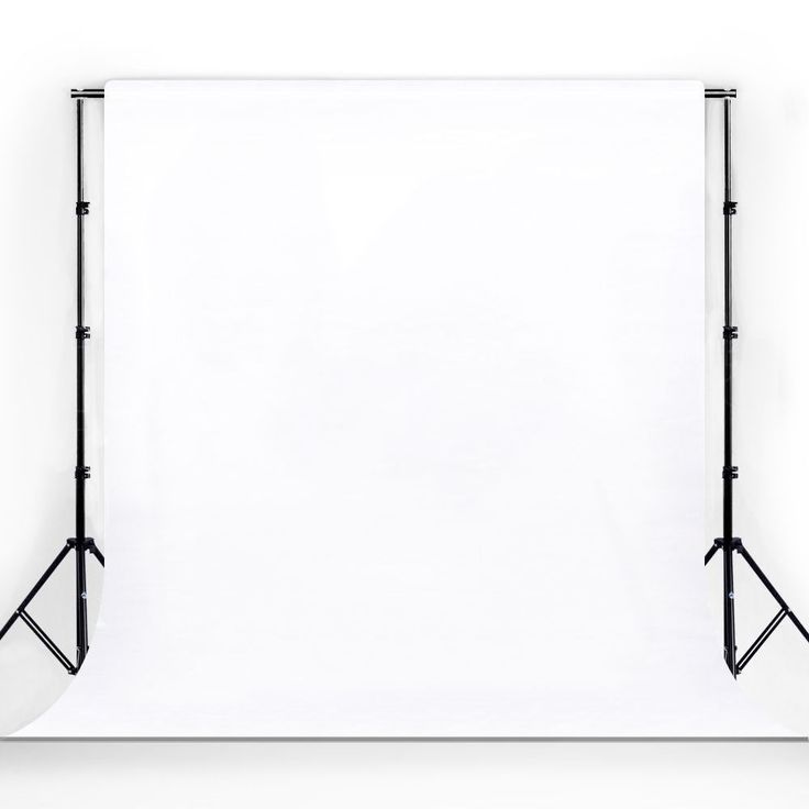 CameraStuff SBGS-288 Heavy-Duty Stainless Steel Backdrop Stand Support Kit with White/Black Reversible PVC Backdrop