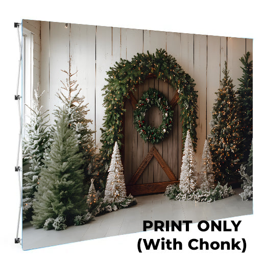 FABRIC PRINT FOR STRAIGHT BANNER WALL (FRAME EXCLUDED)