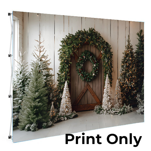 FABRIC PRINT FOR STRAIGHT BANNER WALL (FRAME EXCLUDED)