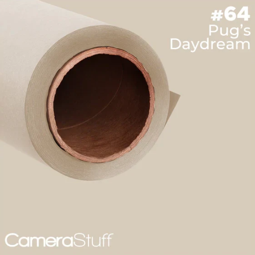 Camerastuff Seamless Paper Backdrop no64 Pug's Daydream Fawn